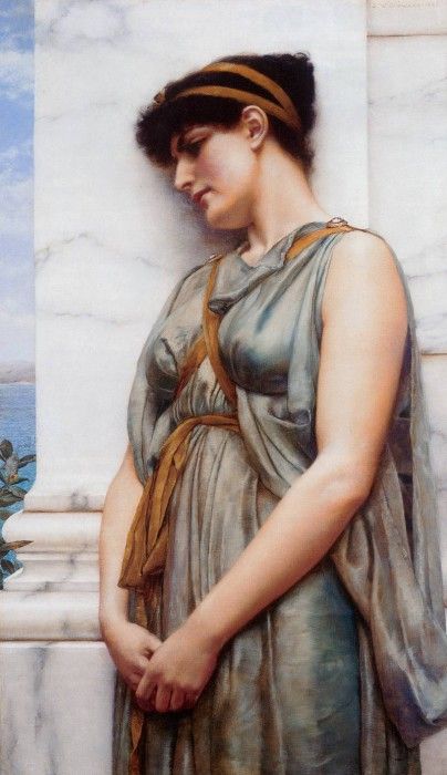 Godward Grecian Reverie. ,  