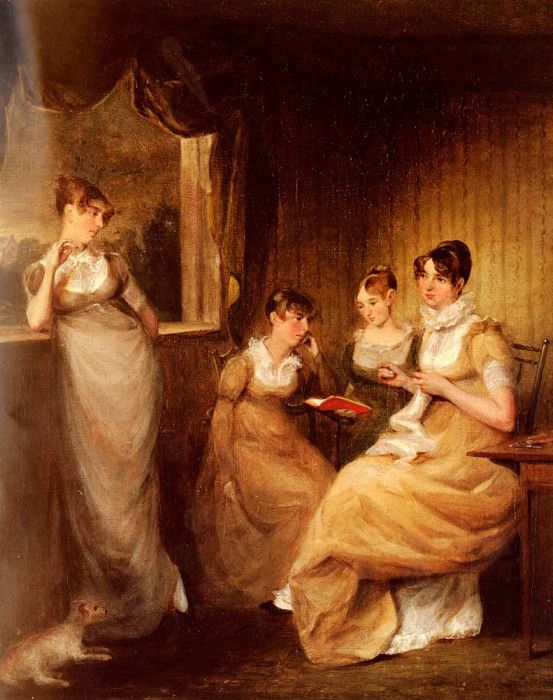 Constable John Ladies From The Family Of Mr William Mason Of Colchester.  