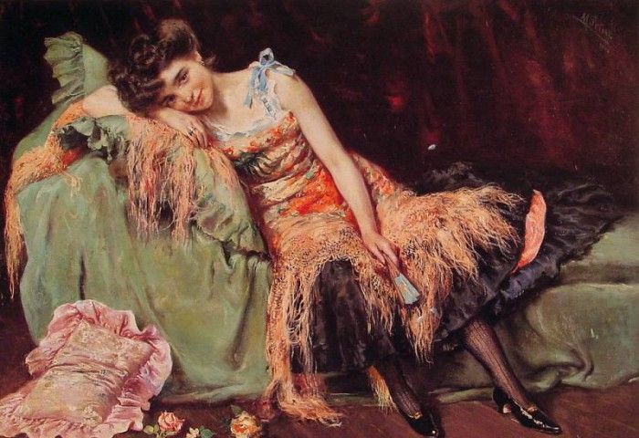 A Spanish Beauty.   Maximino