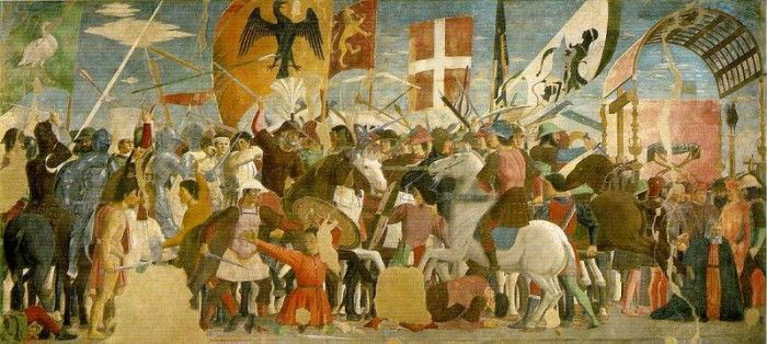 Piero della Francesca Battle between Heraclius and Chosroes,. ,  