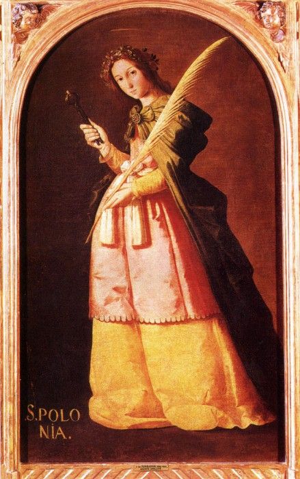 Zurbaran Francisco De St Apollonia. ,  