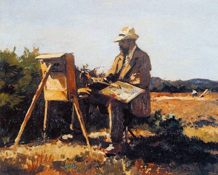 Vreedenburgh Cornelis Painter Jan Bakker At Work Sun. Vreedenburgh, 