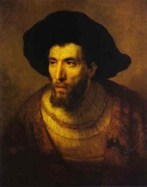 Rembrandt - The Philosopher.    