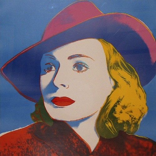 Warhol - Ingrid Bergman With Hat. , 