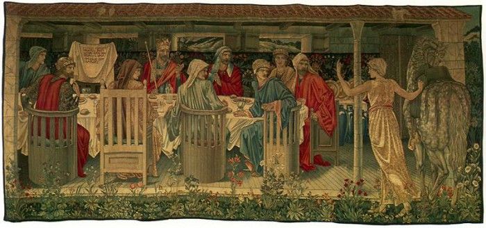 cr EdwardBurneJones-TheKnightsOfTheRoundTable. Джонс, Эдвард Берн