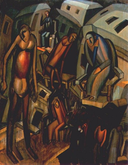 filonov those with nothing to lose 1911-12. , 