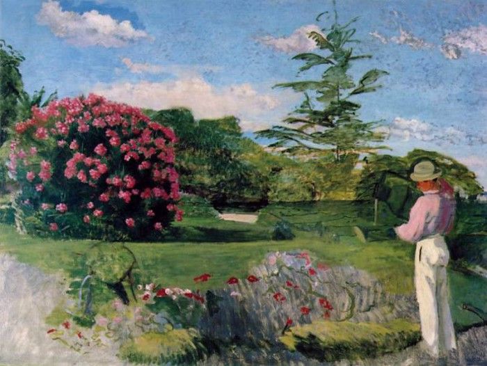 Bazille Le petit jardinier ca 1866 67 Museum of Fine Arts. , 