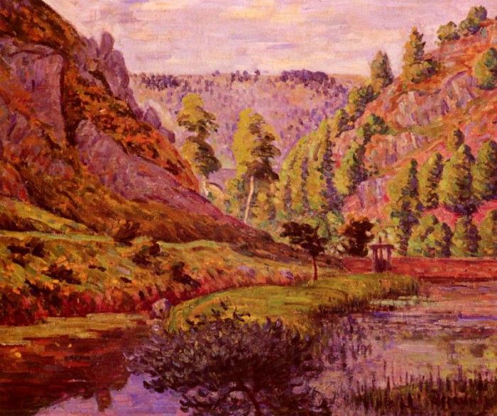 Dezaunay Emile La Vallee De Daoulas. Dezaunay, 