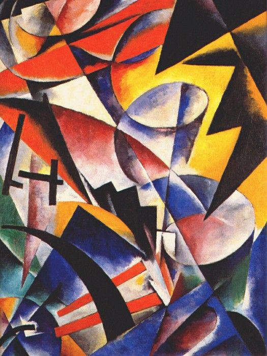 popova dynamic structure 1919. 