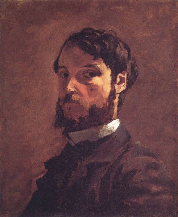 Bazille Self Portrait. , 