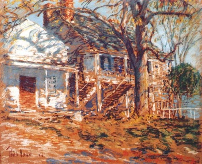 hassam the brush house 1902. , 