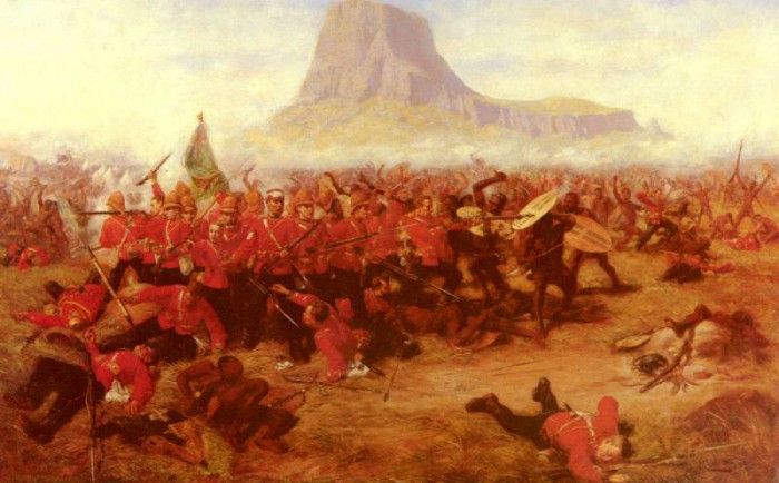 Fripp Charles edwin The Battle Of Isandhlwana. ,  