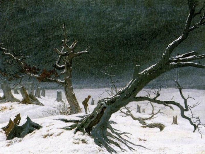 FRIEDRICH Caspar David Winter Landscape 1811 2. ,  