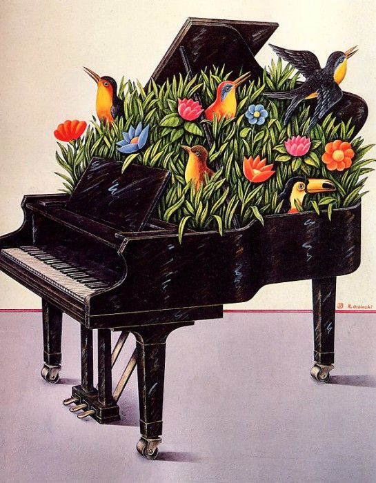 Rafal Olbinski - Summer Music, De. Olbinski, 