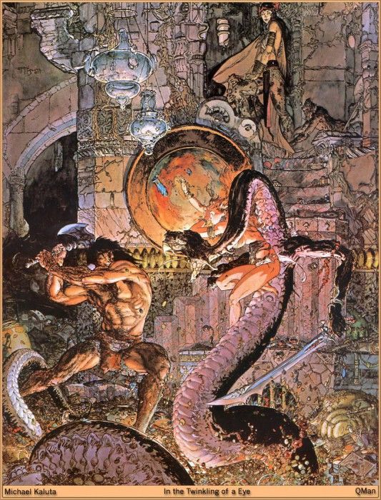 QMan MK TFOI 1184 In the Twinkling of a Eye. Kaluta, �����