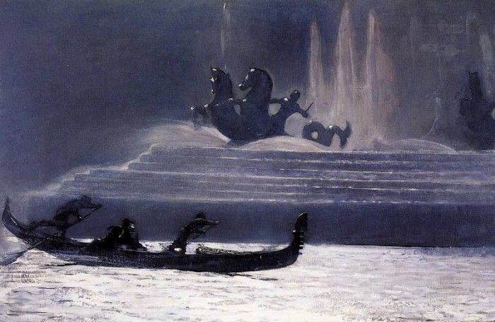 Homer Winslow The Fountains at Night World-s Columbian Exposition. , 