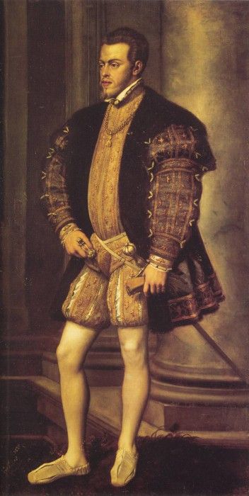 Titian Portrait of Philip II.  ( )