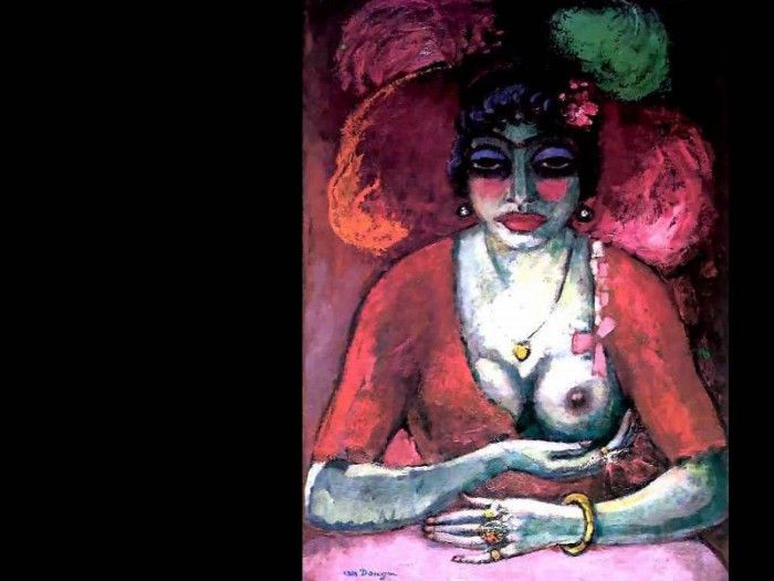 erotic art csg016 femme fatale-kees van dongen. ,  