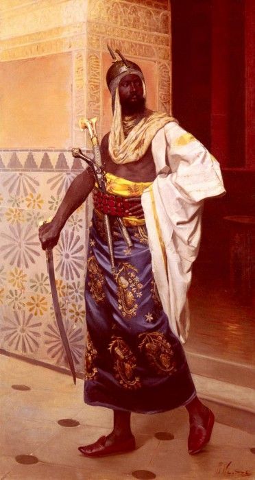 Weisse Rudolphe A Nubian Guard. , Rudolphe