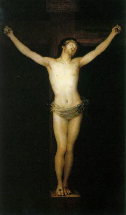 Goya - Crucified Christ.   ,  