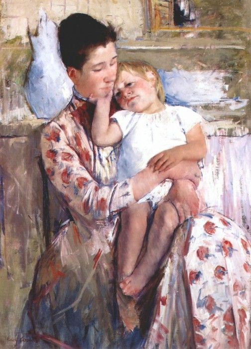 cassatt mother and child 1889.  