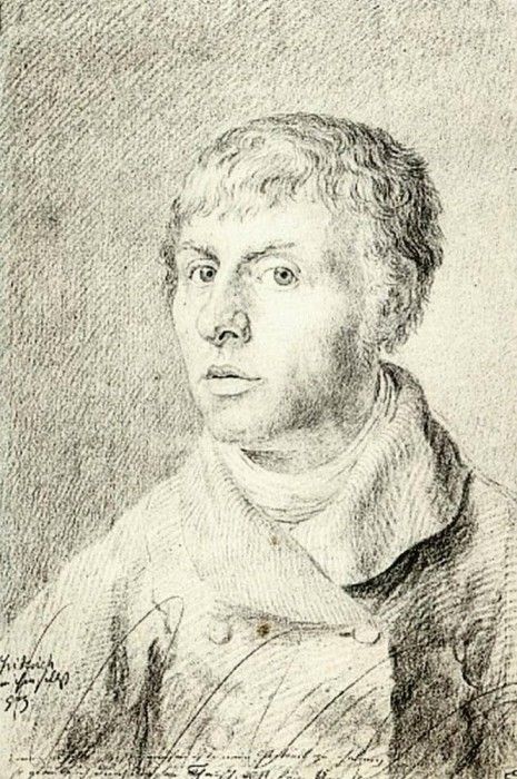 FRIEDRICH Caspar David Self Portrait 1800. ,  
