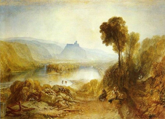 Turner Joseph Mallord William Prudhoe Castle Northumberland. ,   