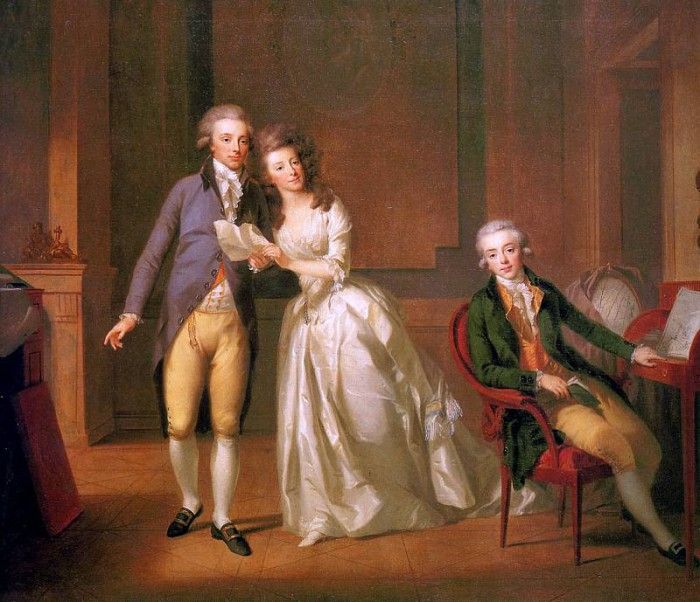 Tischbein Friedrich Johannes The children of Willem V Sun. Tischbein, 