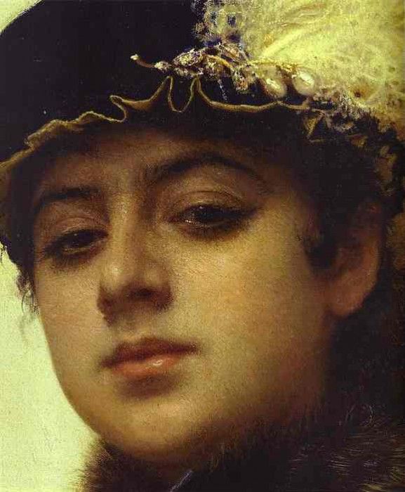 1883 Portrait of a Woman 2. ,  