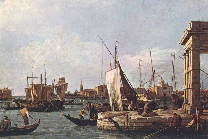 Canaletto La punta della Dogana (Custom Point). 