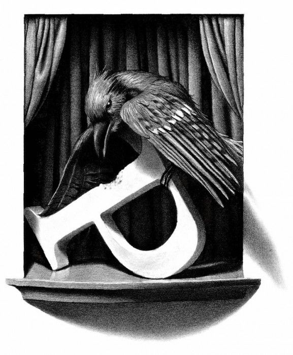 Z 016 The P was Repeatedly Pecked ChrisVanAllsburg sqs. Allsburg,  