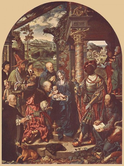 CLEVE Joos van Adoration Of The Magi. ,  