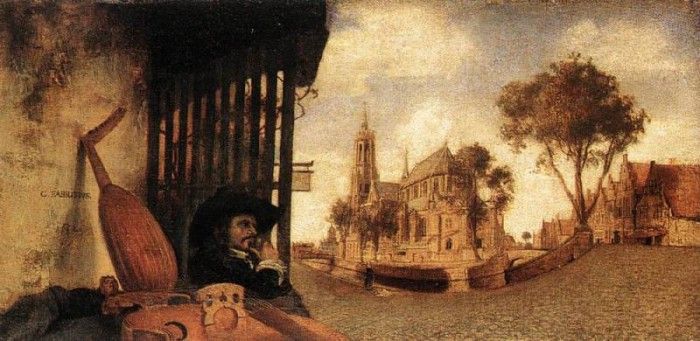 FABRITIUS Carel View Of The City Of Delft. , 