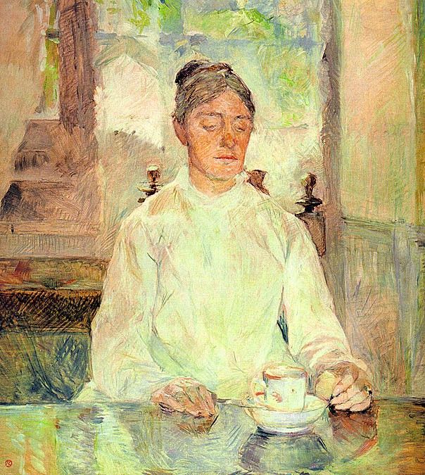 Toulouse-Lautrec Portrait of Comtesse Adele-Zoe de Toulouse-. -,  