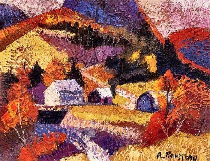 Albert Rousseau - Ferme au Pied du Pic, De. �����, �������