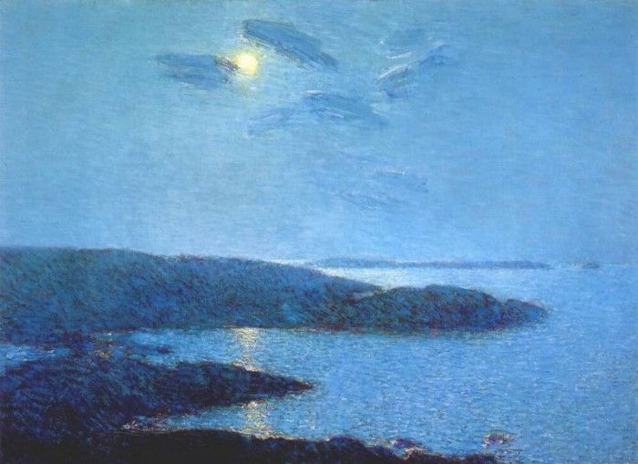 hassam moonlight 1907. , 