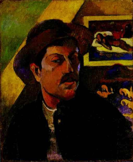 Gauguin - Self-Portrait (1893-1894). , 