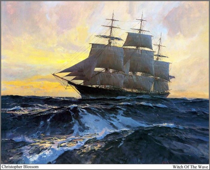 p Christopher Blossom Maritime Art 17. Blossom, 
