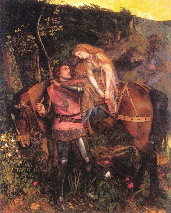 Hughes Arthur La Belle Dame Sans Merci.   Foord