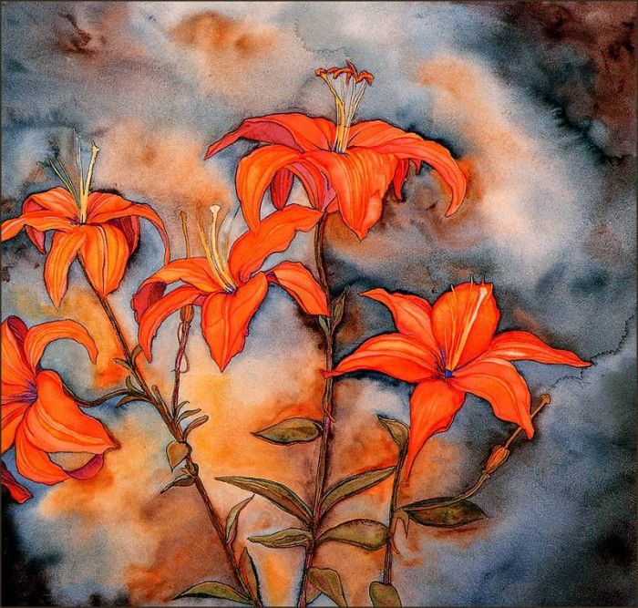 bs-flo- Sara Steele- Bittersweet Slow Burn- Storm Lilies. , 