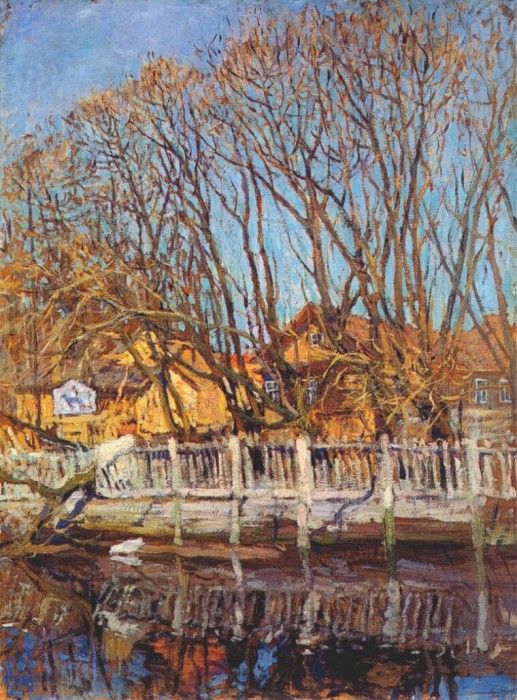 lakhovsky krestovsky island, spring 1912. , 