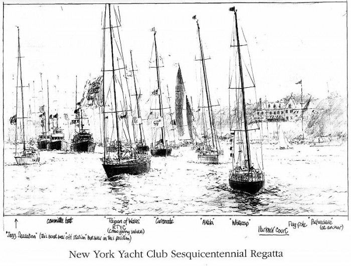 Jsd37 New York Yacht Club Sesquicentennial Regatta JStevenDews sqs. , J 