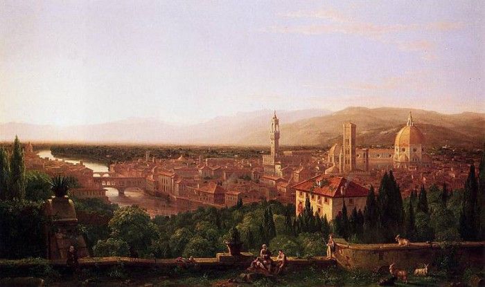 Cole Thomas View of Florence from San Miniato. , 