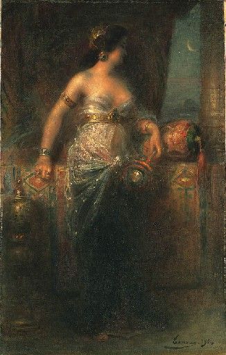 AN ODALISQUE. Tanoux,  Adriene