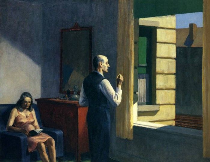 Hopper Edward Hotel By A Railroad. , 