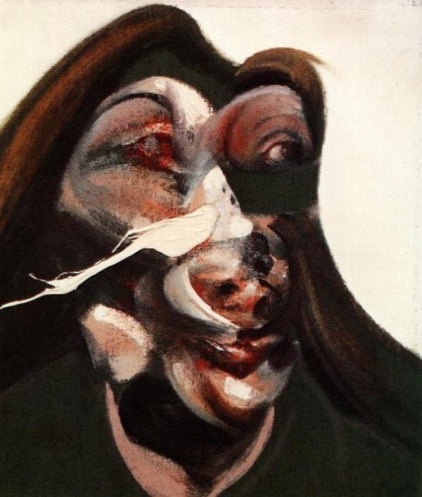 Bacon Study for Head of Isabel Rawsthorne I 1967. , 