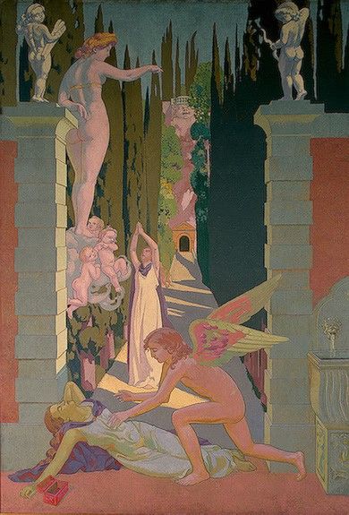 Denis Panel 4. The Vengeance of Venus, 1908, Eremitaget. , 