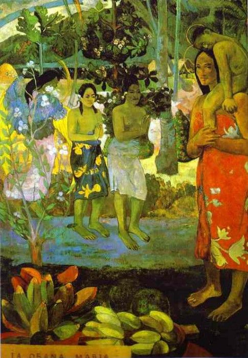 Gauguin - Ia Orana Maria (Hail Mary). , 