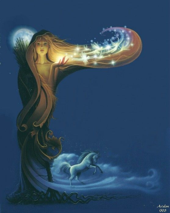 Avalon 003 Kirk Reinert - MLady Witch. , 
