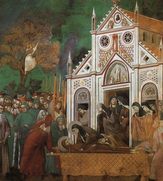 Giotto   Legend of St Francis   [23]   St Francis Mourned by St Clare.   